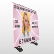 Crazy Wedding 411 Exterior Pocket Banner Stand