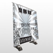 Gray City 368 Exterior Pocket Banner Stand