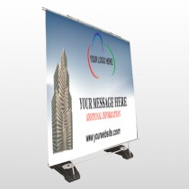 Industry 168 Exterior Pocket Banner Stand