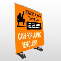 Mighty 313 Exterior Pocket Banner Stand