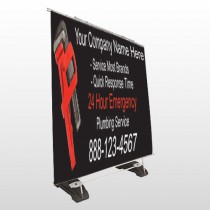 Monkey Wrench 257 Exterior Pocket Banner Stand