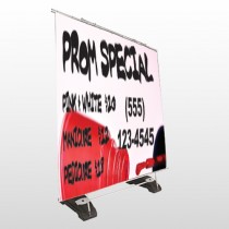 Pink Polish 486 Exterior Pocket Banner Stand