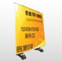 Sun Rays 165 Exterior Pocket Banner Stand