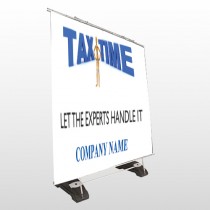 Tax Time 153 Exterior Pocket Banner Stand