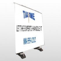 Tax Time 171 Exterior Pocket Banner Stand