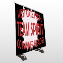 Team 43 Exterior Pocket Banner Stand