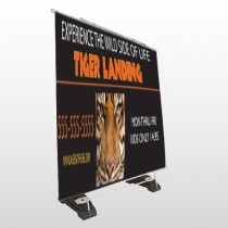 Tiger Landing 303 Exterior Pocket Banner Stand