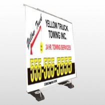 Towing 125 Exterior Pocket Banner Stand