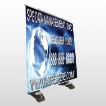 World Wide Web 437 Exterior Pocket Banner Stand