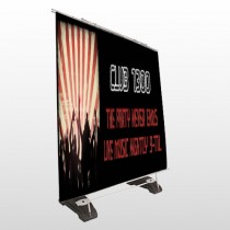 Night Club 523 Exterior Pocket Banner Stand