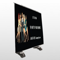 Party Planning 519 Exterior Pocket Banner Stand