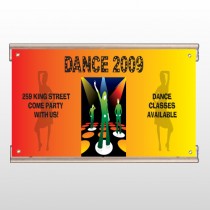 Dance Disco 518 Track Banner