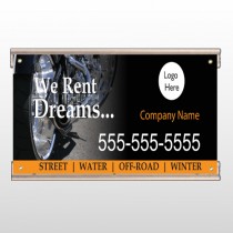 Rent Dreams 109 Track Banner
