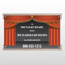 Theatre Curtains 521 Track Sign