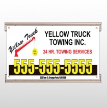Towing 125 Track Sign