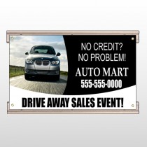 Auto Mart 114 Track Sign