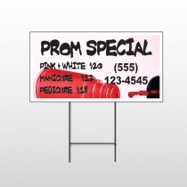 Pink Polish 486 Wire Frame Sign