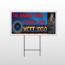 Amp Morning Show 439 Wire Frame Sign