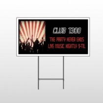 Night Club 523 Wire Frame Sign