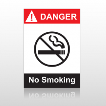 ANSI Danger No Smoking
