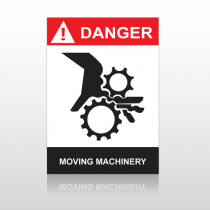 ANSI Danger Moving Machinery