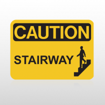 OSHA Caution Stairway