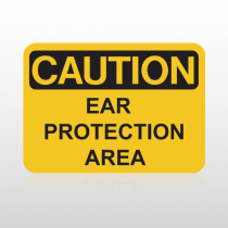 OSHA Caution Ear Protection Area