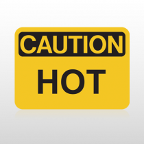 OSHA Caution Hot