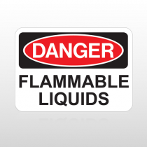 OSHA Danger Flammable Liquids