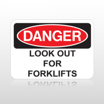 OSHA Danger Look Out For Forklifts