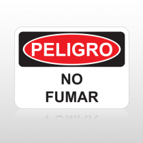 OSHA Peligro No Fumar