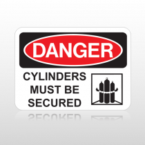 OSHA Danger Cylinders Must Be Secured