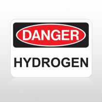 OSHA Danger Hydrogen