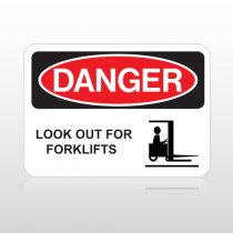 OSHA Danger Look Out For Forklifts