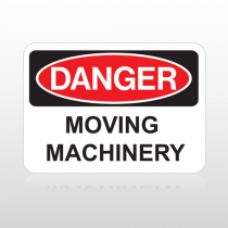 OSHA Danger Moving Machinery