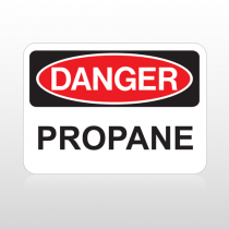 OSHA Danger Propane