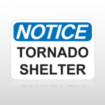 OSHA Notice Tornado Shelter