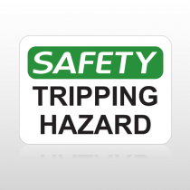 OSHA Safety Tripping Hazard