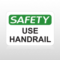 OSHA Safety Use Handrail