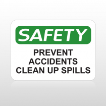 OSHA Safety Prevent Accidents Clean Up Spills