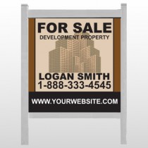 Brown Buildings 858 48"H x 48"W Site Sign