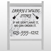 Music 371 48"H x 48"W Site Sign