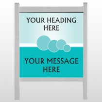 Circles 141 48"H x 48"W Site Sign