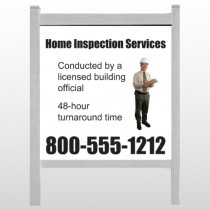 Inspection 360 48"H x 48"W Site Sign