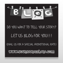 Blog Line 430 Custom Sign