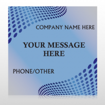 Blue Dots 145 Site Sign