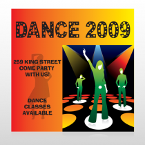 Dance Disco 518 Site Sign