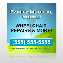 Family Medical 138 Custom Sign