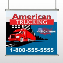 American Truck 295 Hanging Banner