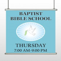 Bible Dove 162 Hanging Banner 